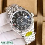 N-Factory ROLEX Sky-Dweller Series 904L Steel 9001 Chips Black Watch